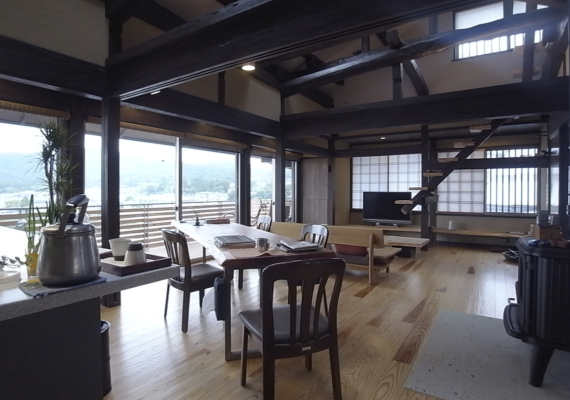 実際に暮らす古民家再生住宅